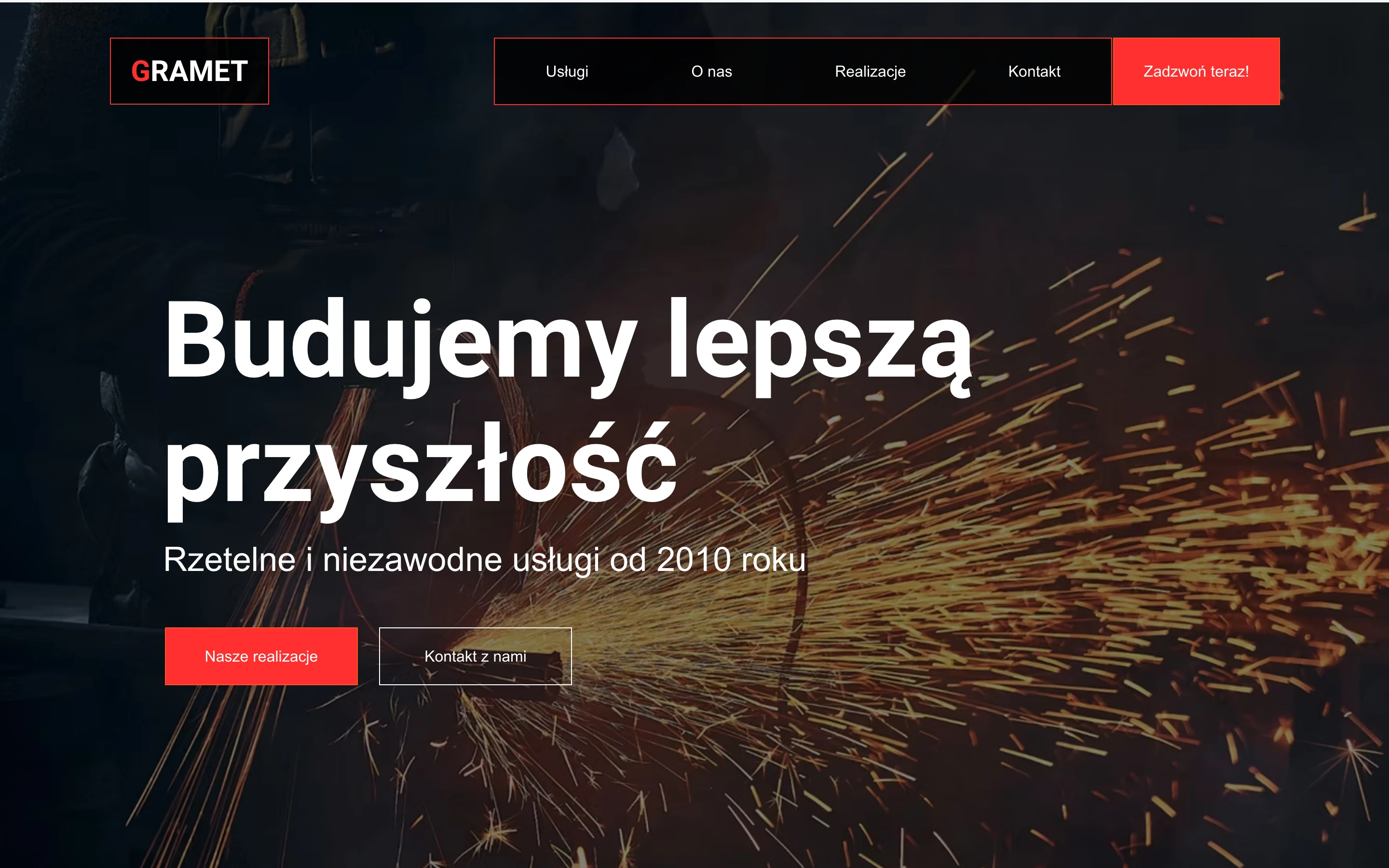 Gramet – strona internetowa