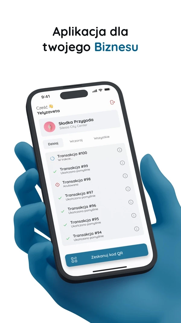 Beeloyal – dla biznesu – ekran aplikacji