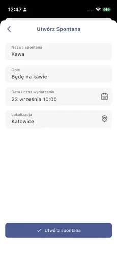 Spontan – ekran 1